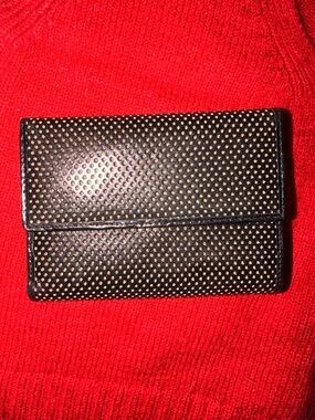 Monsac Trifold Black Wallet